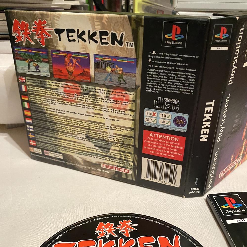 Buy Tekken Ps1 cardboard box -@ 8BitBeyond Buy Tekken Ps1 cardboard box -@ 8BitBeyond